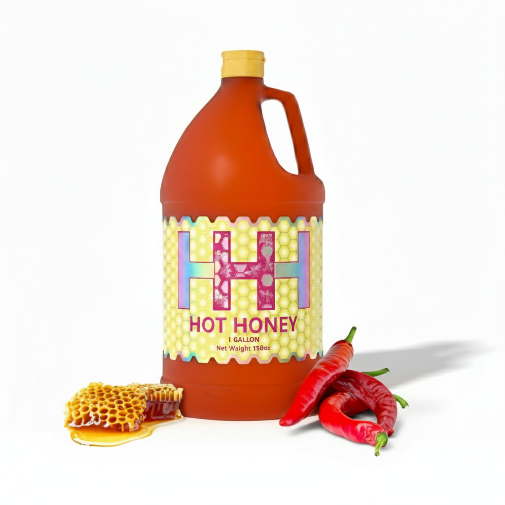 1 Gallon Hive House Hot Honey
