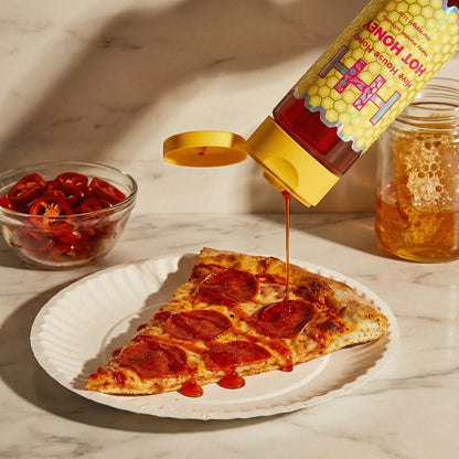 BEST SELLING 2 Pack.  1 bottle Hot Honey, 1 bottle TRUFFLE Hot Honey